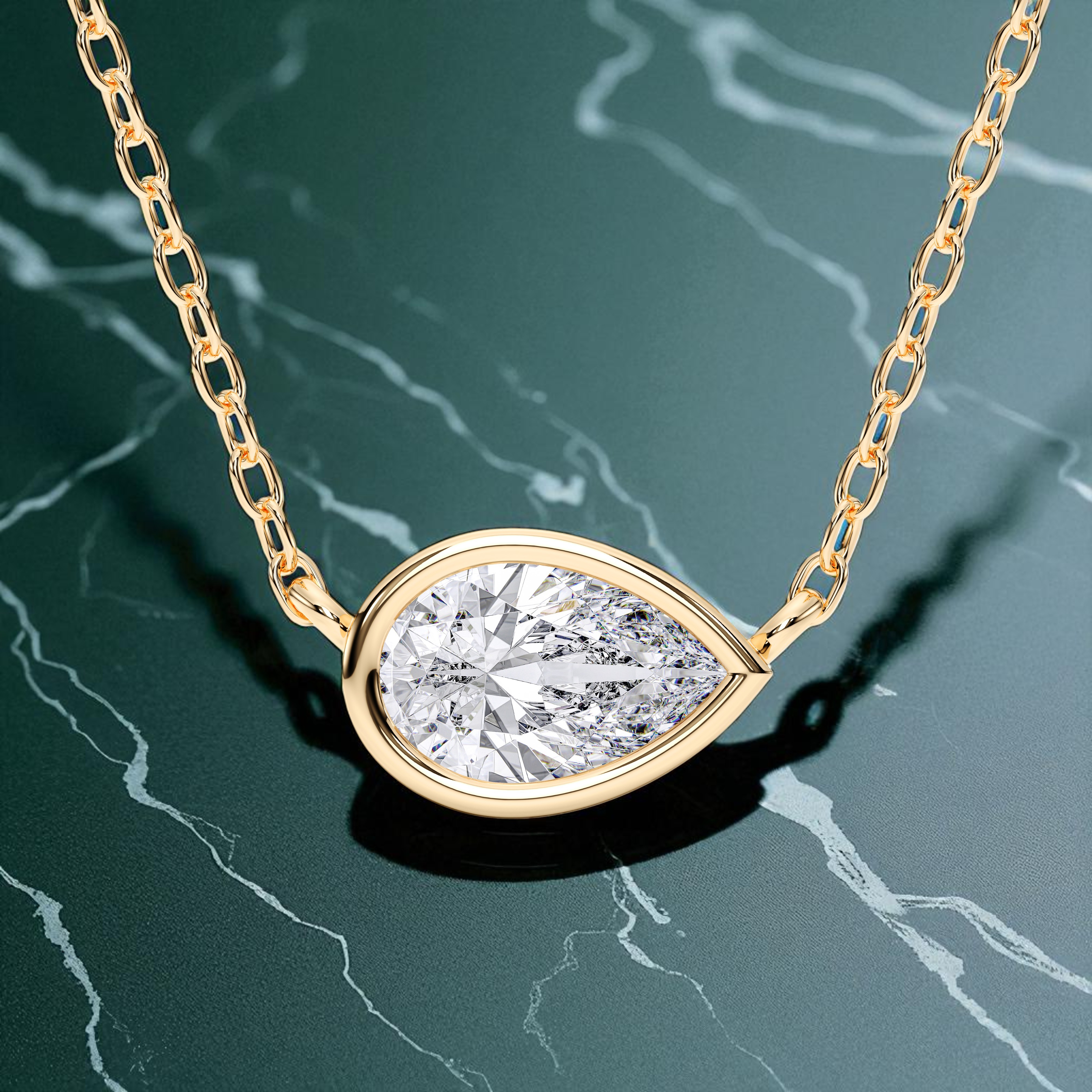 14K Yellow Gold