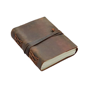 高级精装记事本定制内页笔记本个性化带锁皮革日记 - Product Image 4