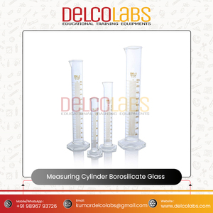 Kimya laboratuvarı 10ml ila 2000ml laboratuvar borosilikat cam 3.3 ölçme silindiri plastik altıgen taban ile - Product Image 2