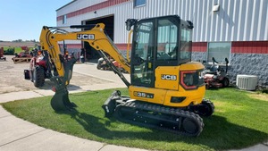 二手2024 JCB 35Z-1小型挖掘机出售，配有强力液压履带式挖掘机