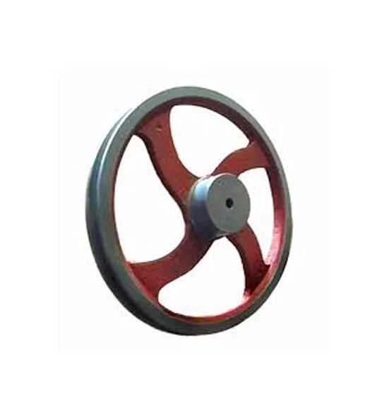 Polea de rueda de ranura en V única de hierro fundido de la mejor calidad, herramienta esencial para vehículos para mantenimiento y reparación al precio más bajo