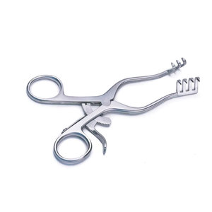 Weitlaner Retractor Super Mini the <strong>Smallest</strong> of Gelpi About <strong>One</strong>- Half the Size of a Standard Gelpi Jaw Gap 45mm Flat Arms - Product Image 2