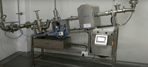 דיוק צינור מתכת זיהוי אובייקטים מכונת ציוד בדיקה 1-שנתי אחריות עבור מזהמים מתכת נוזליים & נוזליים