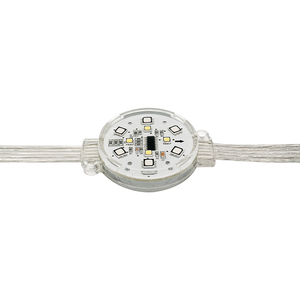 Полноцветный DMX XQD 12 мм RGB светодиодный пиксельный свет Водонепроницаемый DC12V модуль для освещения событий и наружного дисплея - Product Image 3