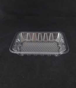 肉およびシーフード包装用の小型7 \ "x5 \" 食品グレードのプラスチックトレイ保湿および吸収性ソーカーパッドの使用 - Product Image 3