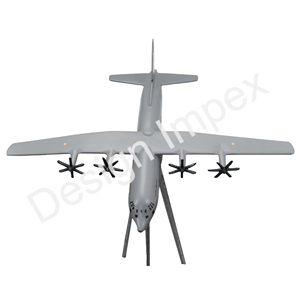 Yüksek talep döküm alüminyum Boeing 747 uçak modeli kırmızı ve beyaz renkte kolay taşınabilir Metal uçak modelleri bitmiş - Product Image 6