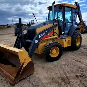 ジョーンディア310SL中古4-in-1バケットミニスキッドステアローダー状態の良いバックホー - Product Image 2