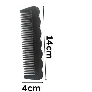 Vietnam Buffalo <strong>Horn</strong> comb in Oval <strong>Shape</strong> in Rough Finish Available in All Art Ware Wholesale - Product Image 2
