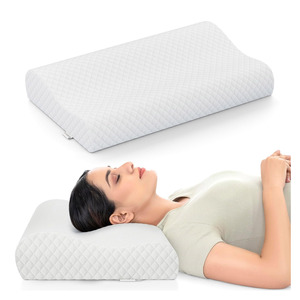 Memory <strong>Foam</strong> Support for Optimal Alignment Hypoallergenic and Breathable Design for Comfortable Sleep Cervical Pillow Neck Pain - Product Image 1