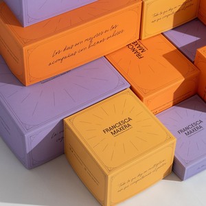 Sleek Custom Logo Minimalist Kraft Paper <strong>Box</strong> Matte Small Product Packaging with <strong>Plain</strong> <strong>Design</strong> Cardboard <strong>Box</strong> for Small Products - Product Image 5