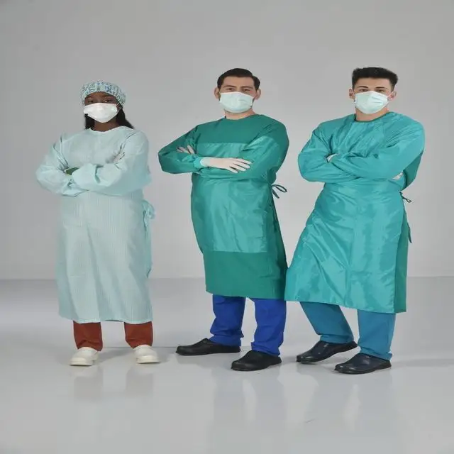 Medtim Melhor Qualidade Vestidos Cirúrgicos Vestidos Médicos Estéril Hospital Descartáveis Vestidos De Exposição