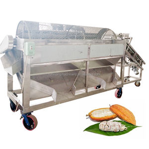Separador Industrial de vainas de cacao, máquina peladora, descascaradora de vainas de cacao, máquina cortadora de granos de cacao - Product Image 3