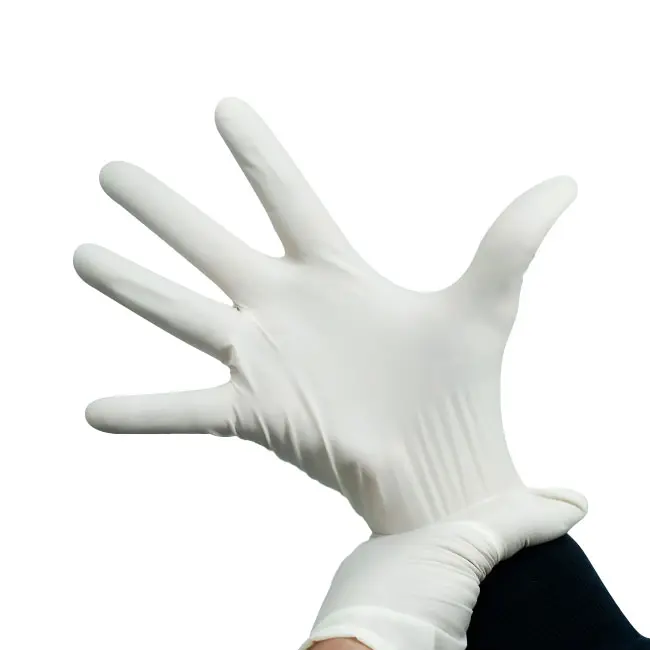 Medizinische Einweg handschuhe aus Latex-Hochwertige Latex-Handschuhe-Premium-Einweg-Latex-Medizin handschuh aus Malaysia