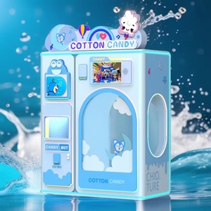 Cotton Candy Machine Production Line Cotton Candy Vending Machine Filter Leaking <strong>test</strong> Candy Bag Machine