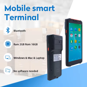 Colector de datos móviles Z1 Android 8,1 OS Escáner de código de barras QR 2D incorporado NFC Etiqueta de factura logística Escaneo de código de barras - Product Image 4