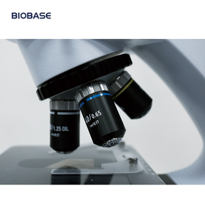 Microscópio BIOBASE 1000x tubo reto monocular com corrediça de vidro microscópio óptico ciências biologia classe