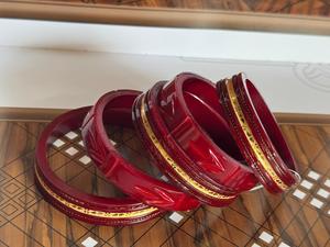 กำไลข้อมือเรซินทำมือหลายชั้นเครื่องประดับแฟชั่นสีเขียวดำขาวส้มน้ำตาลและงาดำหลากสี - Product Image 5