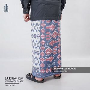 Toptan Macawis Babagaf marka Sarong nefes jakarlı Premium Rayon Sarong günlük geleneksel Sarong Goyor - Product Image 4