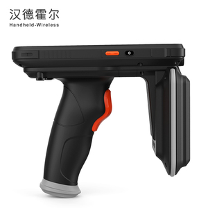 Customized Data Terminal <strong>Pda</strong> <strong>Android</strong> 10 1D/2D <strong>QR</strong> Barcode <strong>Scanner</strong> with External RFID UHF