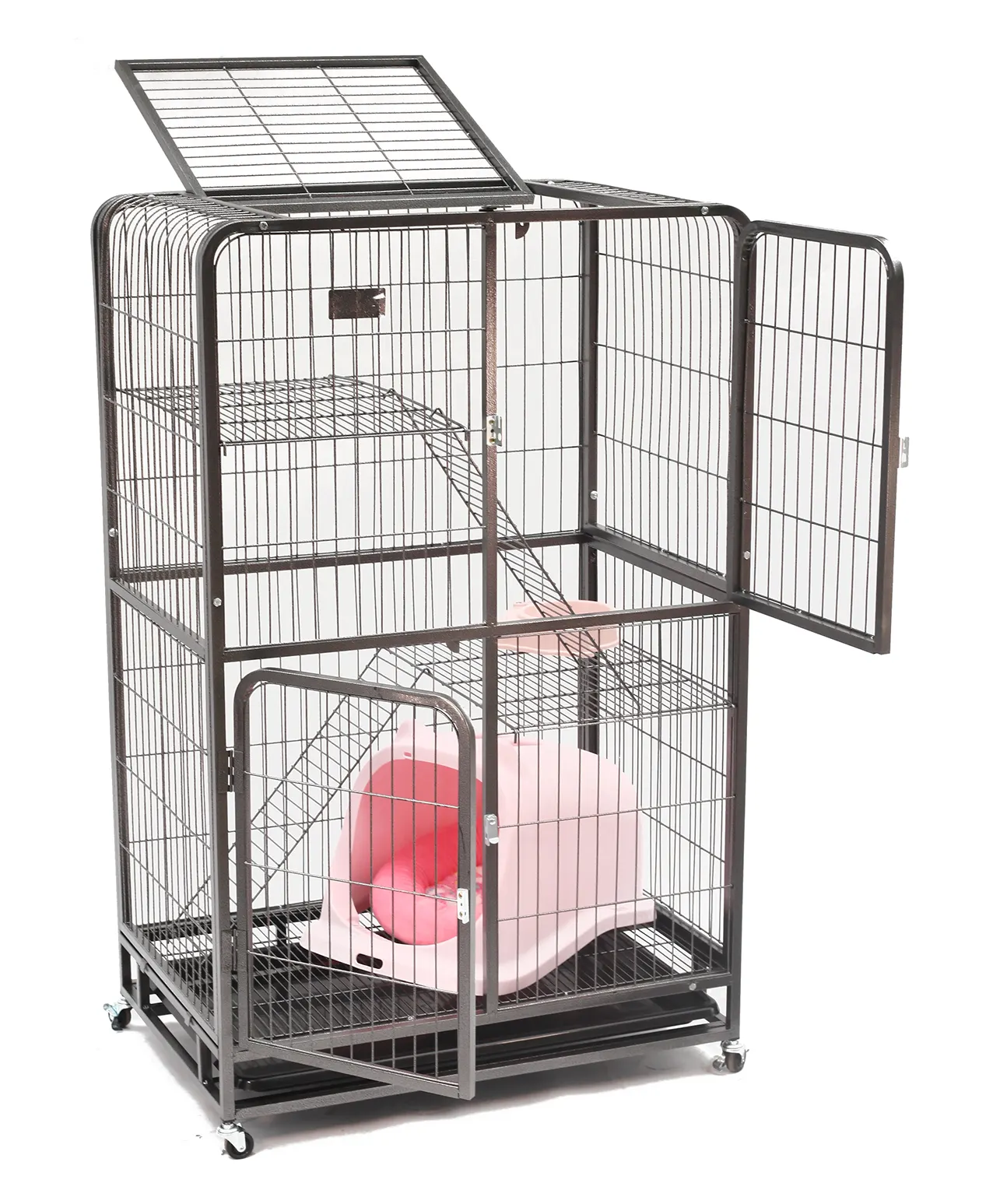 Pet Crate Kennel Gaiolas para cães e gatos para atacado Material durável do Vietnã Fabricante Fácil de limpar