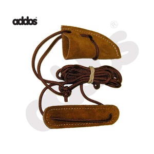 Top <strong>Archery</strong> Products in Wholesale Price Strings Tabs Bow String &amp;Keepers Quivers Non-Slippery Rubber String With Leather - Product Image 3