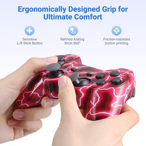 BT Pro Controller per PS3 Controller Wireless compatibile con Playstation 3 doppio Shock sensore di movimento a distanza Gamepads - Product Image 3