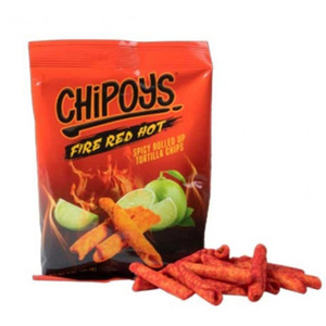 Chipoys yangın kırmızı sıcak baharatlı Tortilla cips 4 ons 96 durumda toplu ambalaj başına - Product Image 5