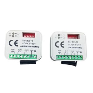 Garagentor Rx <span class=keywords><strong>Multi</strong></span>-Empfänger 2 Kanäle Fernsteuerung White Box mit 433-900 433 MHz