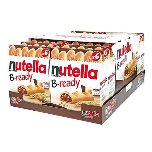 Vente en gros Nutella B-prêt Gaufrettes chocolat et noisettes Biscuit Snack Bars Multipack - Nutella B-Ready