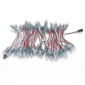 DC 5V Voll farbiges wasserdichtes IP68 LED Pixel Light 12mm WS2811 Rund pixel modul mit Kunststoff-Chip material - Product Image 2