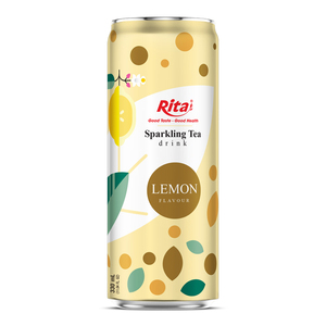 Hızlı teslimat ve kaliteli hizmet 330ml alkolsüz ananas çay gazlı içecekler üreticileri içecek köpüklü su - Product Image 5