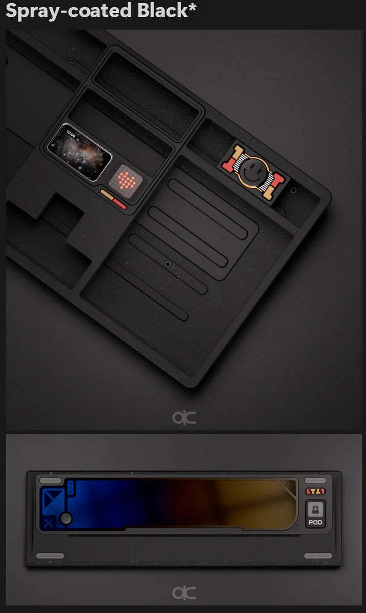 Spray-coated Black