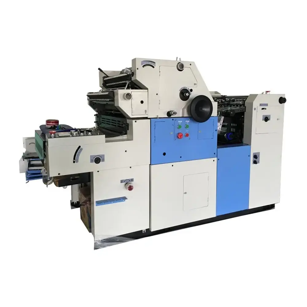 Machines d'impression automatiques d'imprimante à plat UV d'imprimante offset d'imprimante offset couleur simple