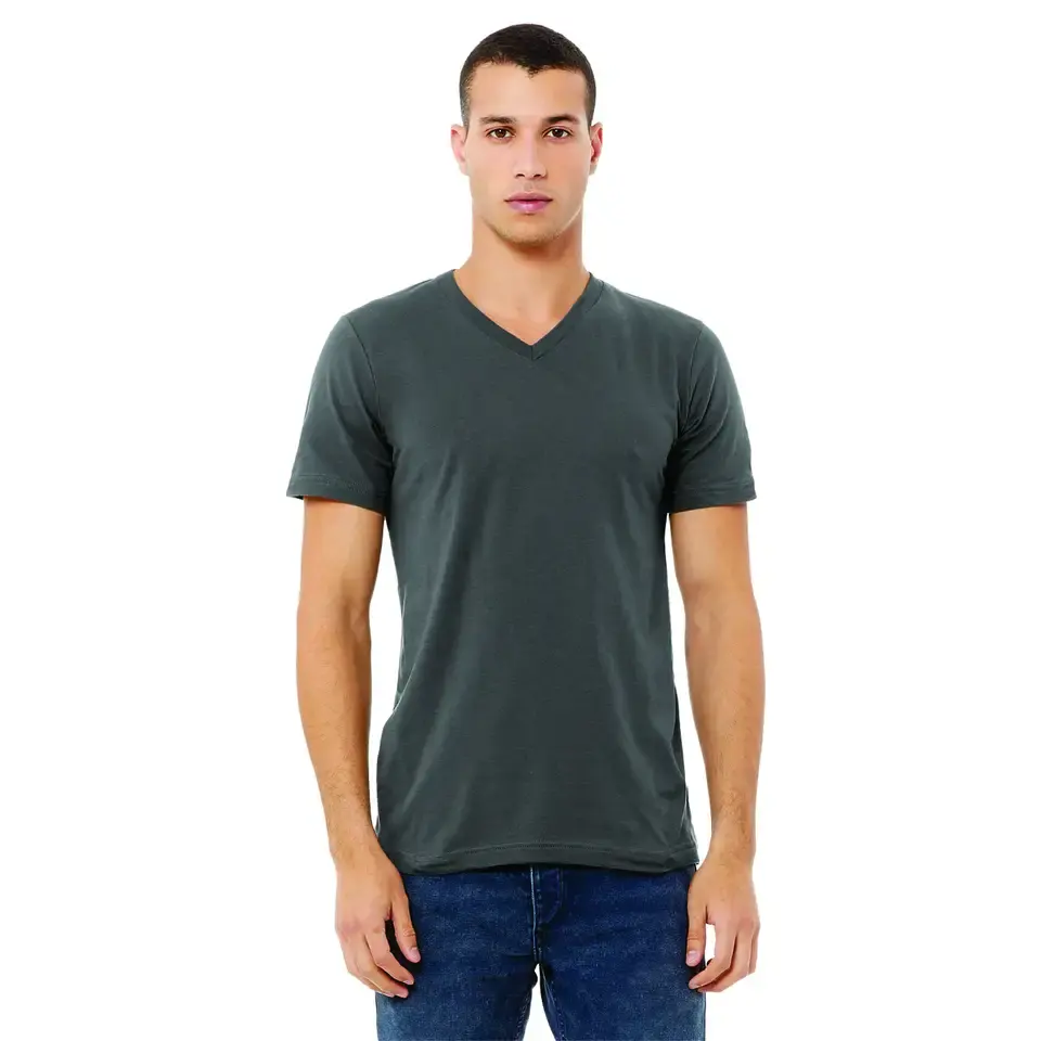 Alta calidad Heavyweight 100% algodón Color sólido Streetwear camisetas más tamaño Drop Shoulder hombres camisetas