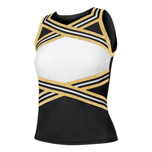 Özel Logo Cheer lider üniforma Oem hizmet trend çok renkli Cheer lider erkekler için trend yüksek kalite amigo üst - Product Image 4