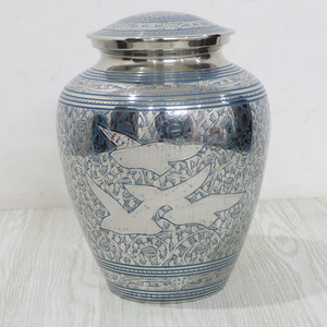 HHO ของที่ระลึกงานเผาศพทำจากโลหะสำหรับขี้เถ้าพิมพ์ลายตามสั่ง - Product Image 2
