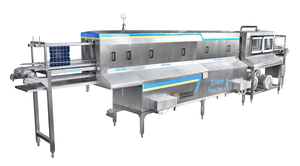 Điện Trại giống trứng Khay làm sạch máy thép không gỉ nhựa cho khách sạn loại chất tẩy nhờn với các thành phần cốt lõi động cơ bơm - Product Image 2