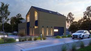 Comfortable Completely Ready House Prefabricated Assembles by Modules Modern Design KIVLU