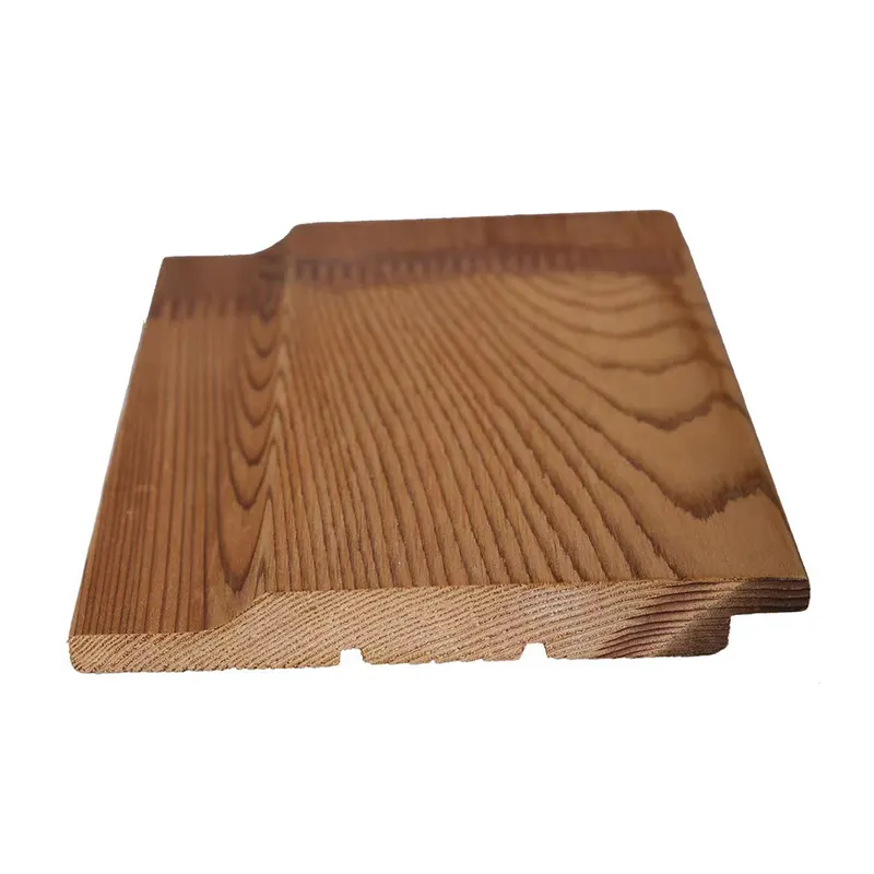 सबसे अच्छा बेचने के निविड़ अंधकार Redcedar चिकना लकड़ी का मुद्दा ठोस Shiplap लकड़ी Cladding के Shiplap दीवार पैनलों लकड़ी के पैनल