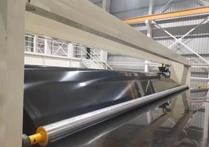 Jwell 9 Meters High <strong>Polymer</strong> Waterproof Geomembrane Production Line Composite <strong>Polymer</strong> Waterproof Membrane Plastic <strong>Extruders</strong>