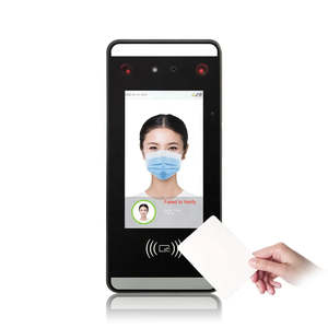 Zugangs kontrolle zur Gesichts erkennung und biometrisches Zeiter fassung system mit WIFI zur Temperaturer kennung - Product Image 6