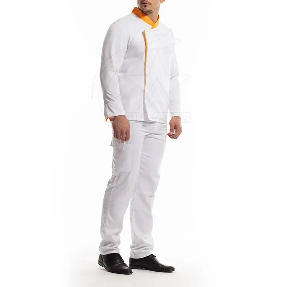 Venda imperdível jaqueta de chef de alta qualidade uniforme de restaurante cozinha cozinhar uniforme de chef