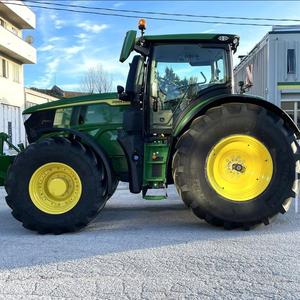 農業用トラクターJohn and deee 120 hp 4x4フル装備オリジナル中古フランス