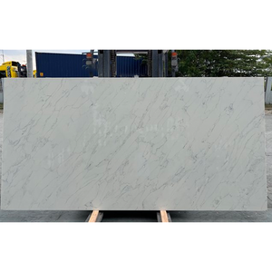 Oem Durable hiện đại calacatta Trắng grey sóng Đá Nhân Tạo slab Countertop nhà bếp phòng tắm Vanity bảng Top tường khách sạn - Product Image 4