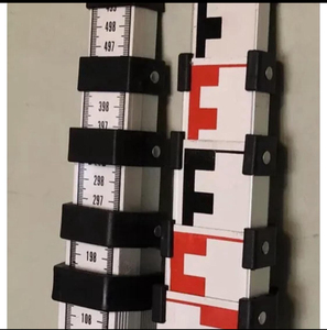 Levelling Aluminium <strong>Survey</strong> Staff. 5 m 5-sections for Laser <strong>Dumpy</strong> <strong>Level</strong>. - Product Image 2