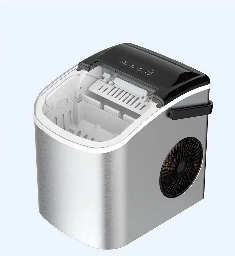 Электрическая автоматическая машина для домашнего использования, 95 Вт, 12 кг, малошумная мини-машина для приготовления льда