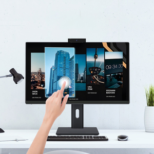 MATX ITX 24 ''IPS เมาส์ออลอินวัน I5 I7 I9 DDR4เกม PC AIO PC monoblock - Product Image 2