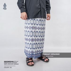 Toptan Macawis Babagaf marka Sarong nefes jakarlı Premium Rayon Sarong günlük geleneksel Sarong Goyor - Product Image 3