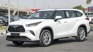 2022สำหรับ Toyota Highlander VXR 2.5P HEV 8L เทอร์โบ AWD SUV สีขาวเรียบร้อยพร้อมยางล้อซ้ายอัตโนมัติภายในสีดำพร้อมระบบควบคุมความเร็วคงที่ - Product Image 4