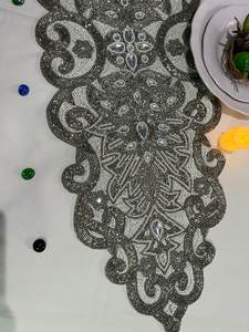 Chất Lượng Cao Cao Cấp Handmade Đính Cườm Bảng Runner Sáng Tạo Trang Trí Nội Thất Bàn Ăn Ý Tưởng Món Quà - Product Image 2